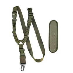 Correa táctica para rifle de nailon de un punto, diagonal