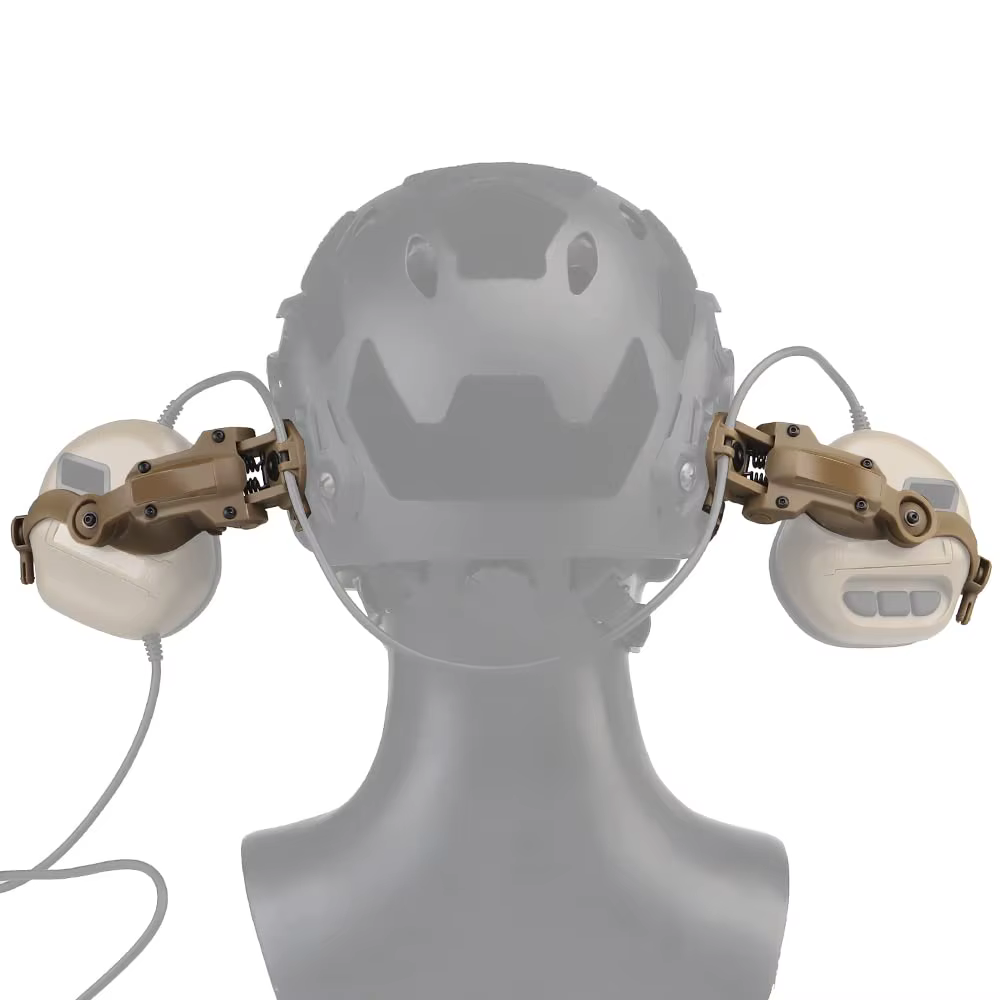 Adaptador ARC Wendy para casco con soporte táctico auriculares