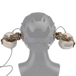 Adaptador ARC Wendy para casco con soporte táctico auriculares
