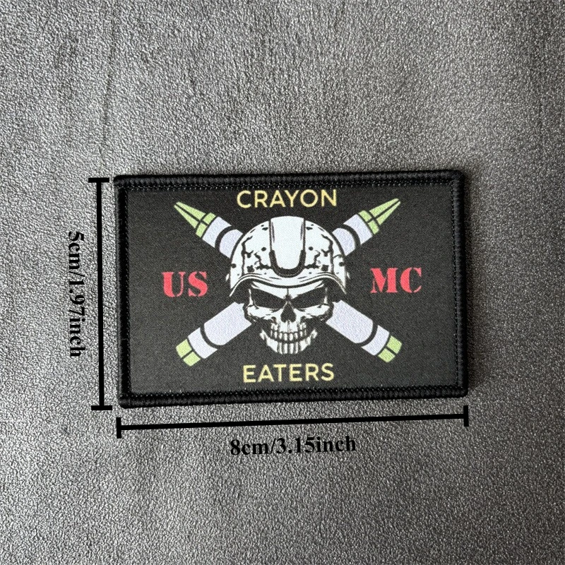Parche táctico militar con gancho y bucle para brazalete estampado - imagen 2
