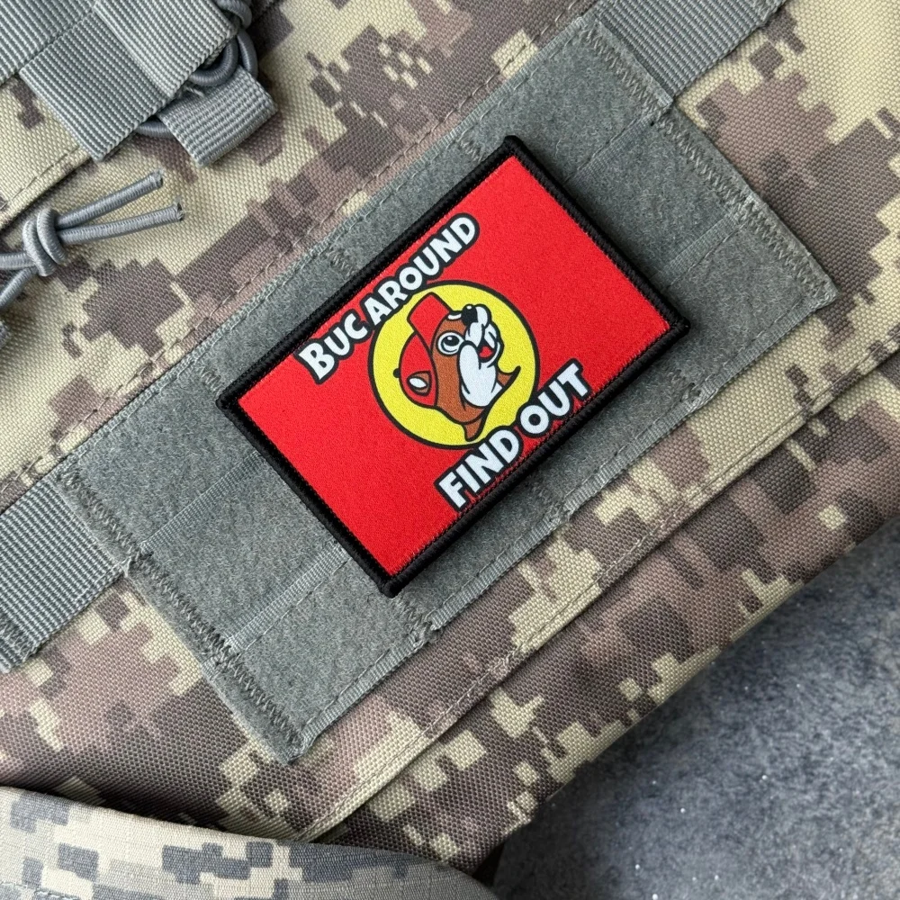 Parche táctico humor animal con gancho y bucle para mochila - imagen 5