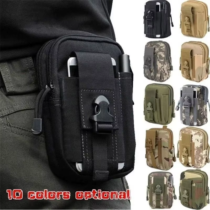 Riñonera táctica impermeable MOLLE de nailon multifunción - imagen 5