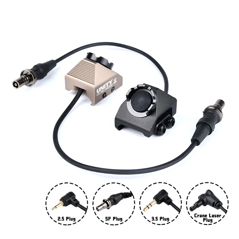 WADSN Interruptor táctico remoto botón caliente Surefire M300/M600