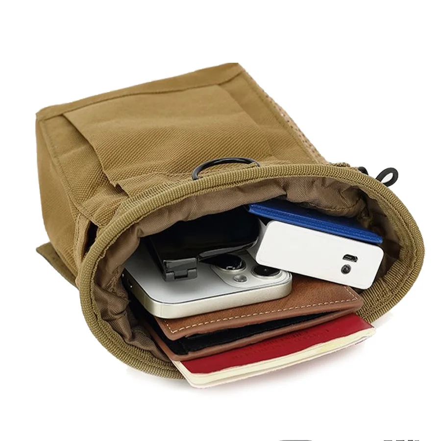 Riñonera táctica camuflaje reciclable con sistema MOLLE - imagen 5