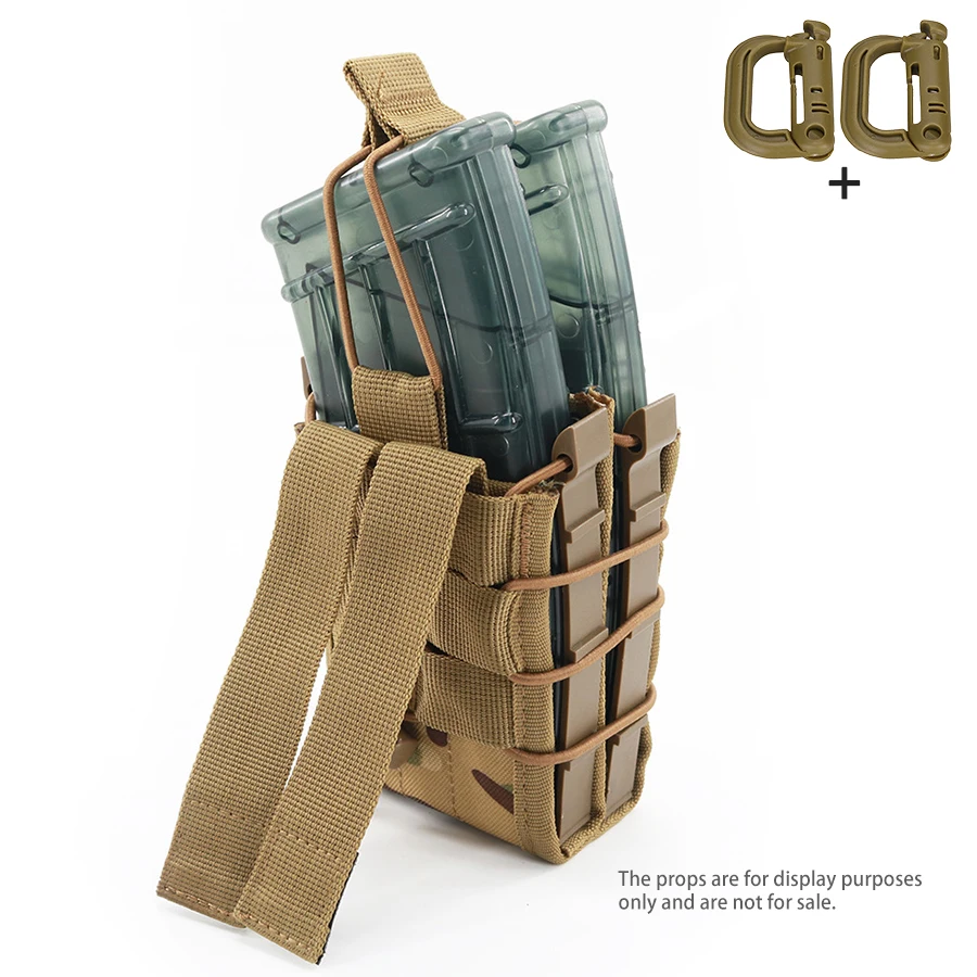 Bolsa de herramientas táctica elástico regulable doble apertura rápida - imagen 3