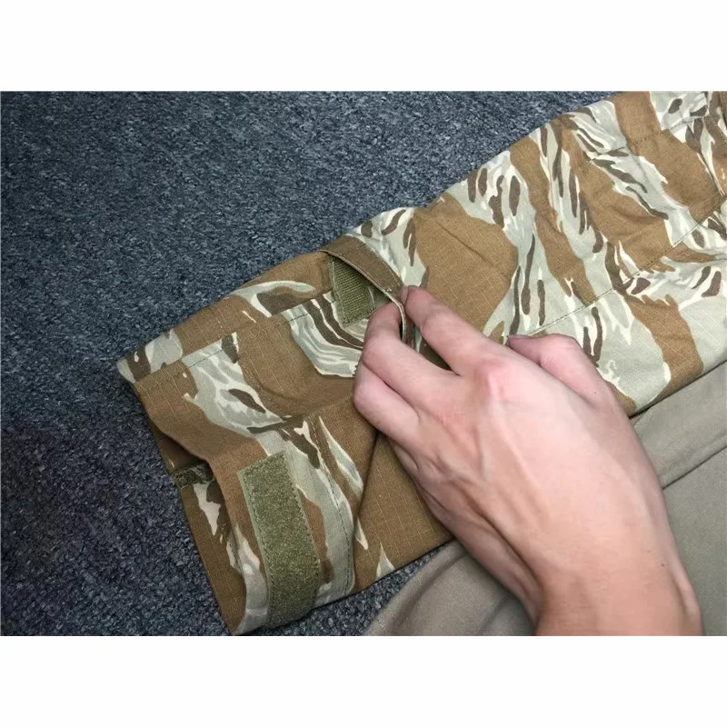 Uniforme táctico camuflaje tigre desierto – top y pantalón combate - imagen 5