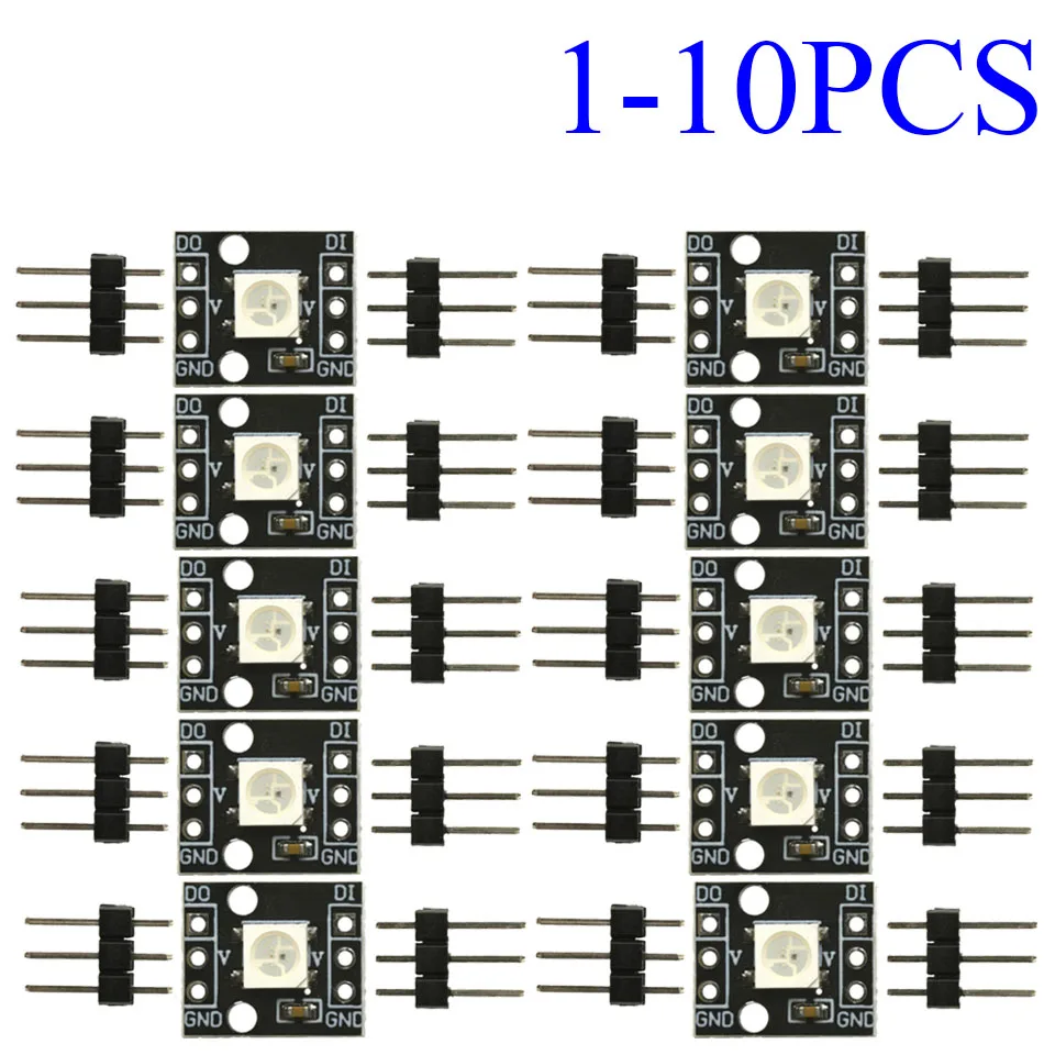 WS2812B Modulo LED 5050 RGB direccionable - baja potencia duradera - imagen 2