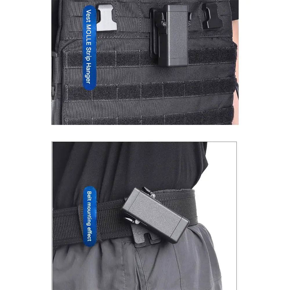 Funda táctica MOLLE para cargador extracción rápida con bloqueo