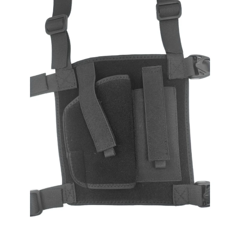 Funda táctica pierna ajustable abatible con bolsillo pistola rápida - imagen 5