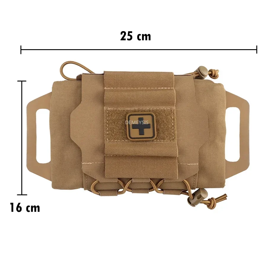 Botiquín táctico Molle EMT para chaleco y cinturón de emergencia - imagen 2