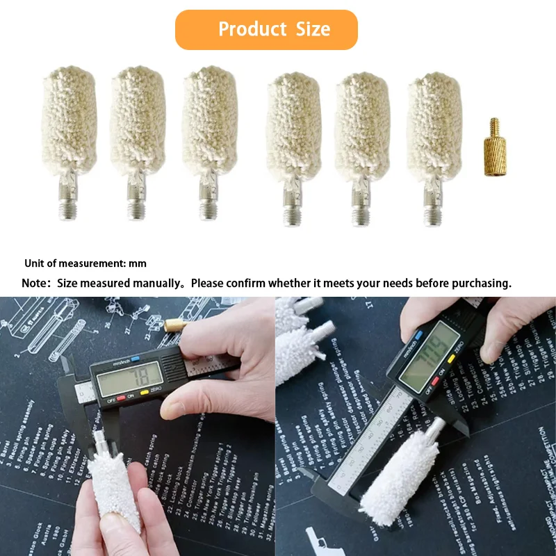 Kit de limpieza para pistolas y escopetas: herramientas y cepillos - imagen 5