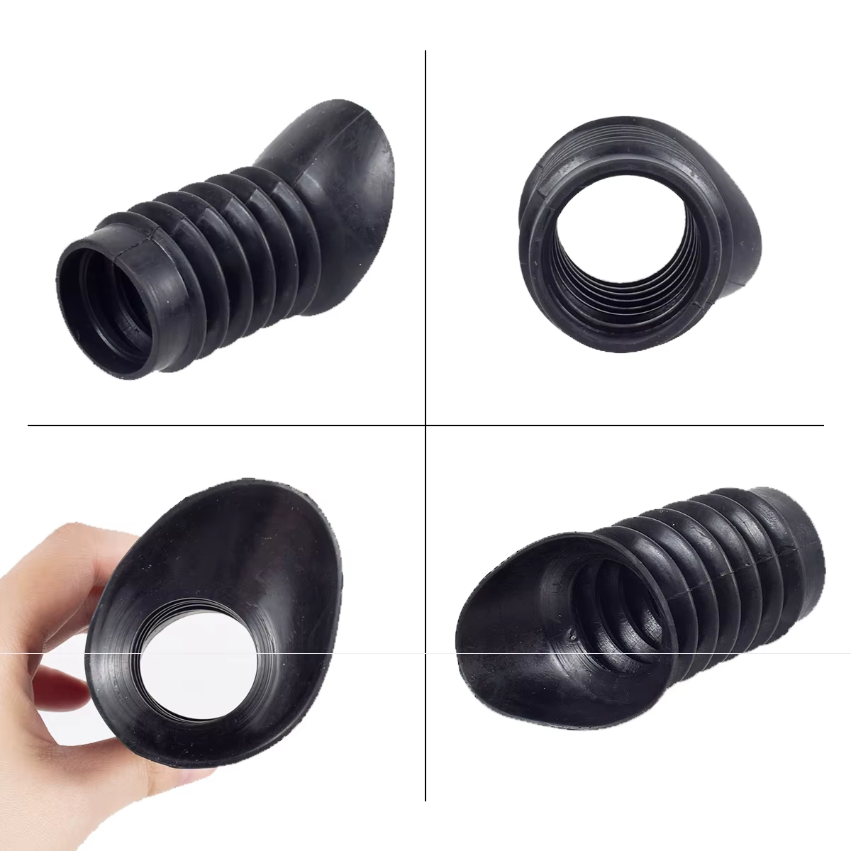 Protector ocular goma antichoque resistente para mira telescópica - imagen 4