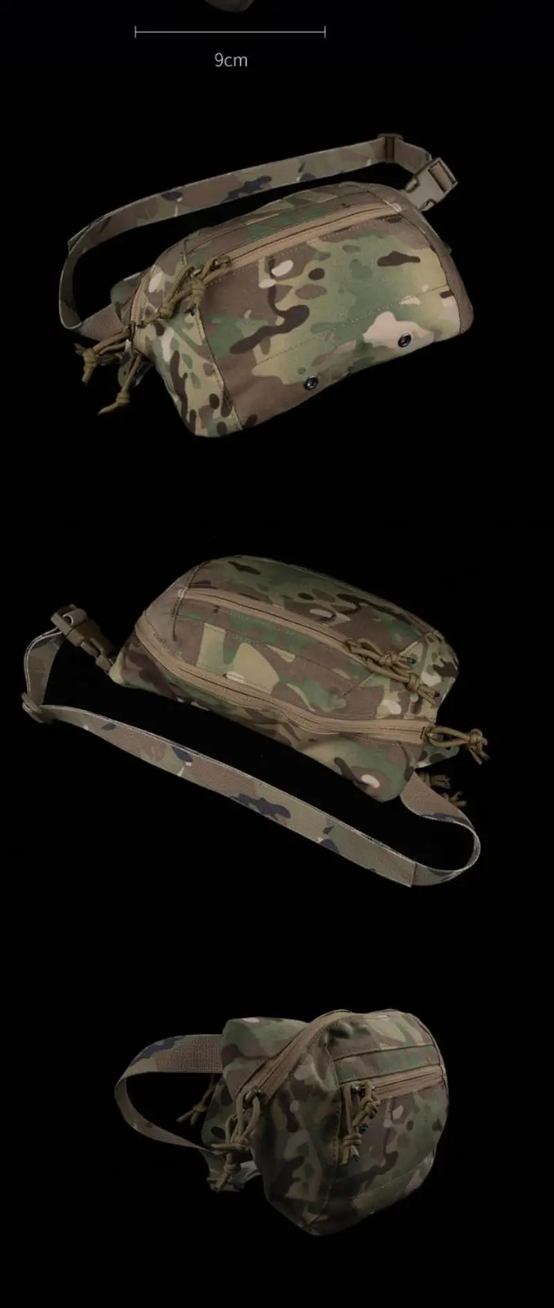 Bolso cruzado con uso manos libres en entornos de exterior