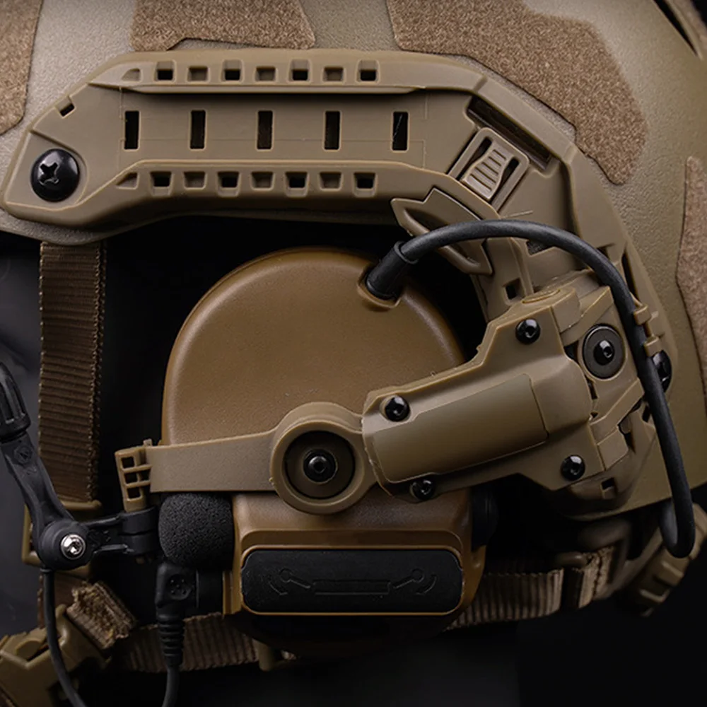 VULPO Soporte auriculares casco táctico M-LOK compatible Comtac III - imagen 5