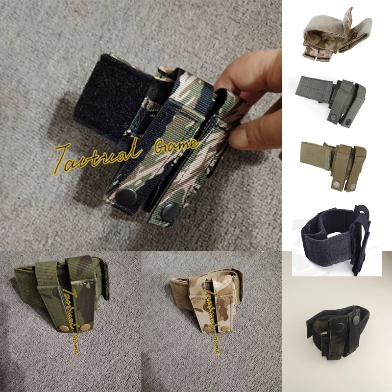 MEW cinturón táctico con sujeción MOLLE negra para accesorios - imagen 3