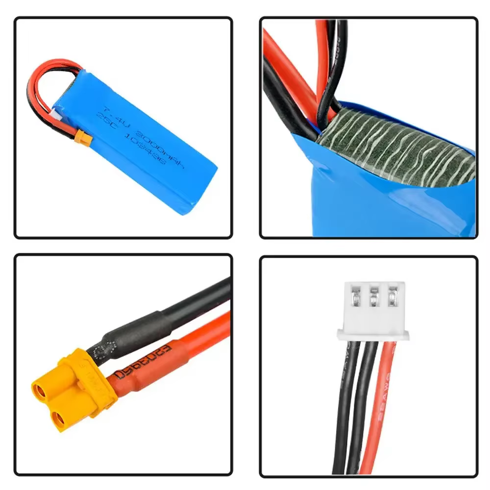 MJX B3 Bugs 3 batería LiPo compatible para cuadricóptero - imagen 5