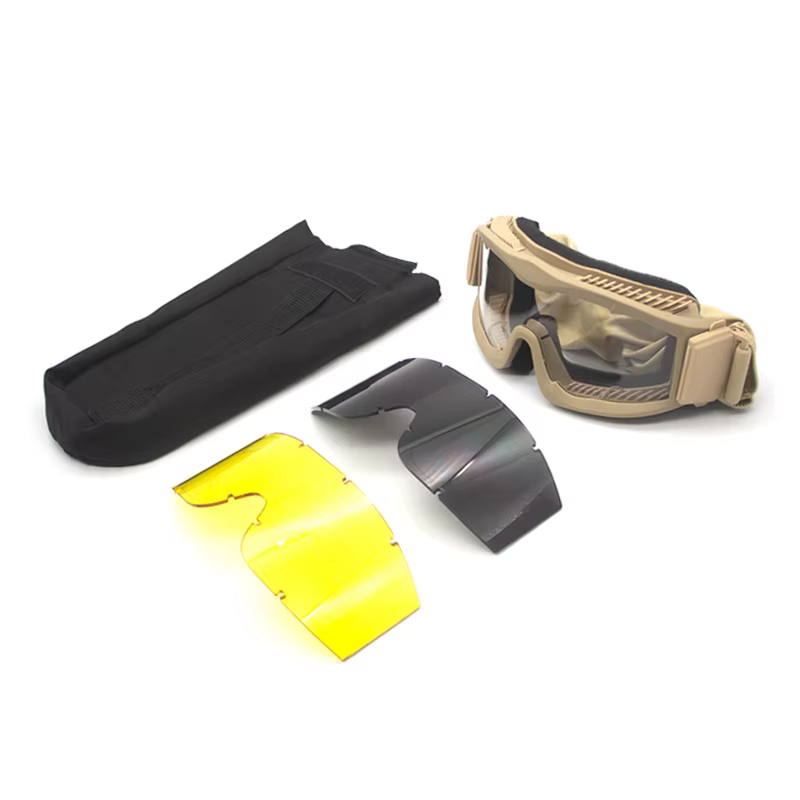 Gafas tácticas 3mm para combate - a prueba de explosiones y caza - imagen 3
