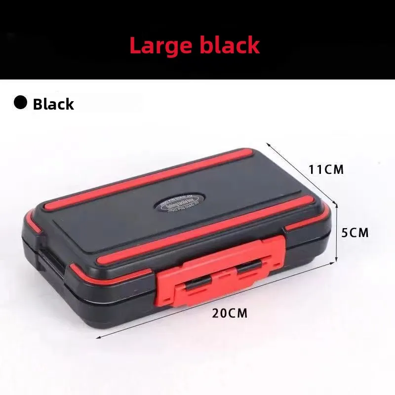 Caja de pesca impermeable portátil para accesorios, anzuelo y señuelos - imagen 3