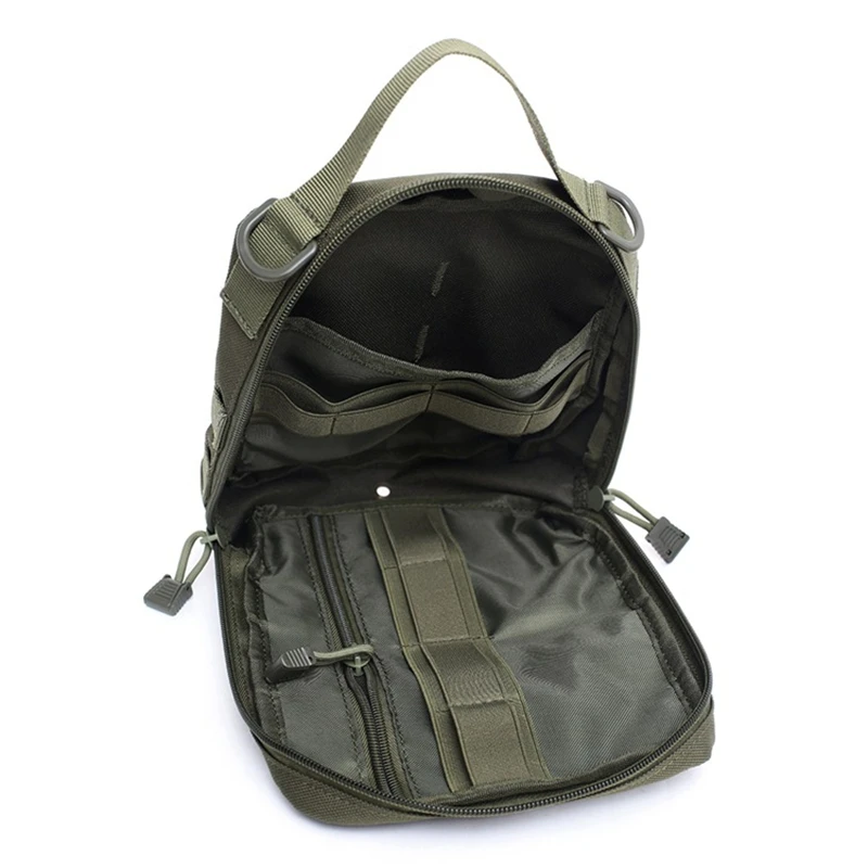 Bolsa táctica MOLLE de nylon para supervivencia y botiquín exteriores - imagen 2