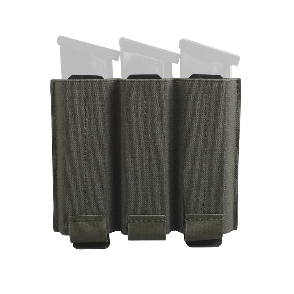 Bolsa MOLLE táctica para cargadores de pistola y linterna - imagen 3