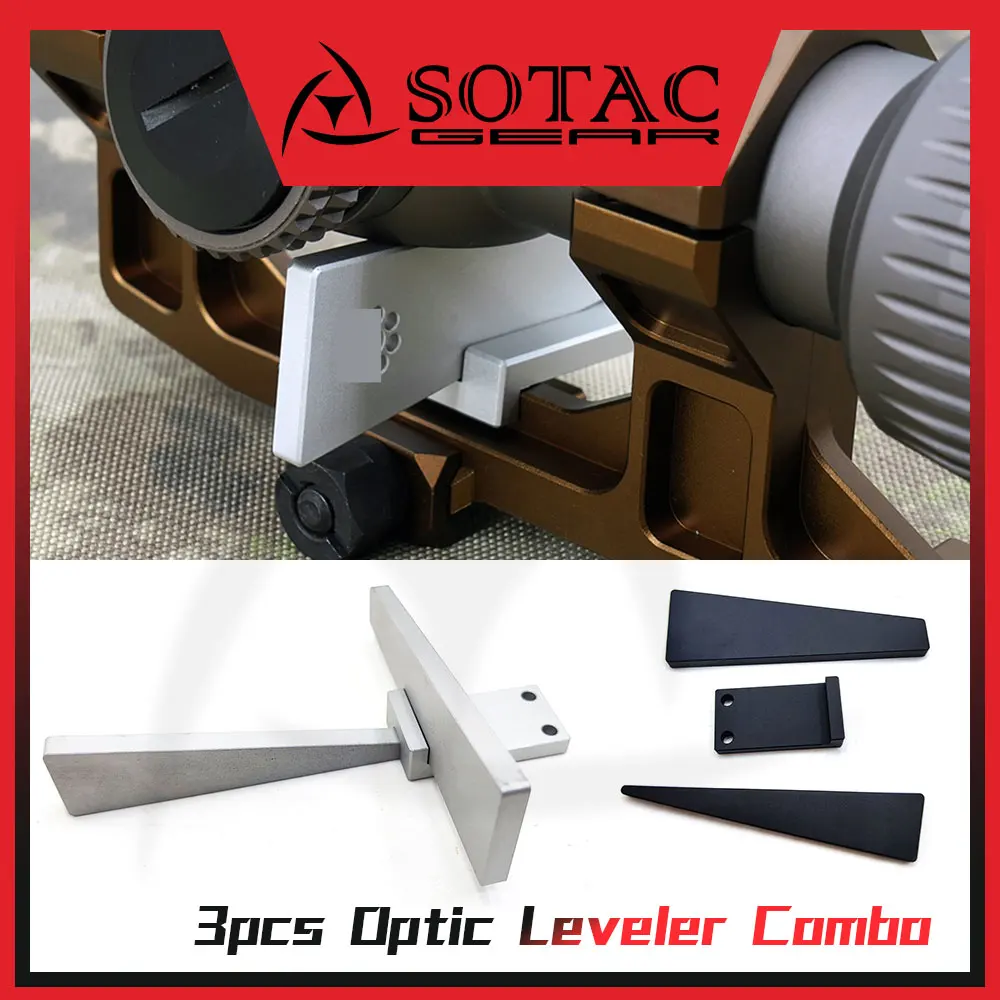 Nivelador óptico metálico para visor montado, ajuste fino fácil - imagen 2