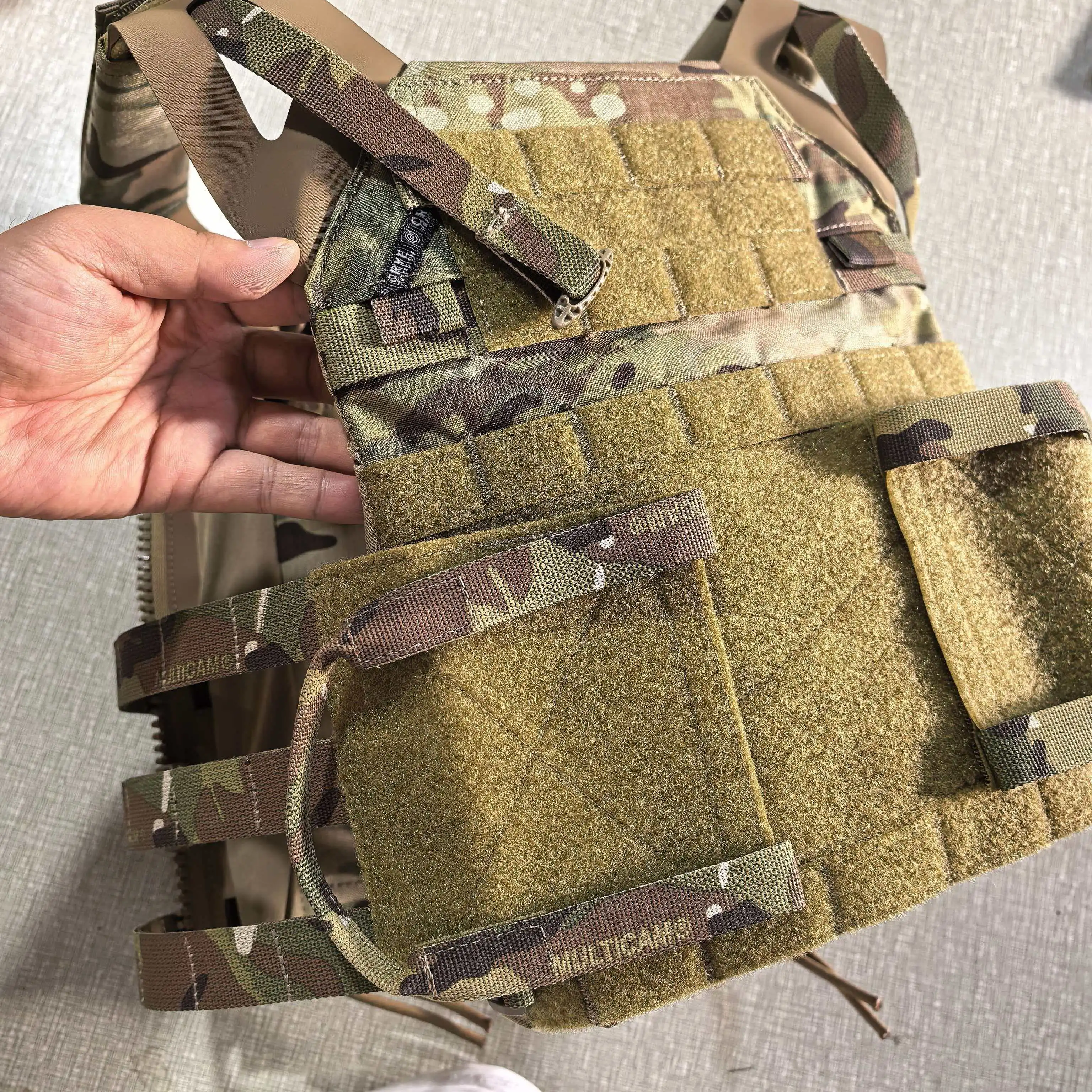 Chaleco táctico JPC Multicam portaplacas MOLLE de alta densidad - imagen 2