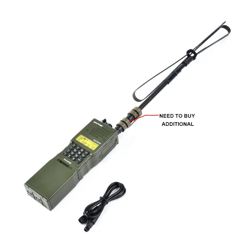 PRC 152 estuche táctico radio con antena y interfono airsoft - imagen 5