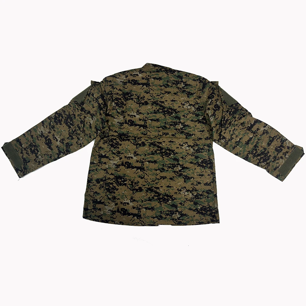 Chaqueta del uniforme en detalle