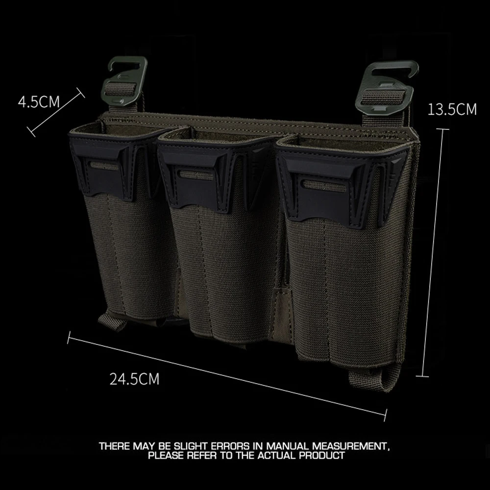Panel Frontal Táctico Multicalibre para Cargadores con MOLLE - imagen 4