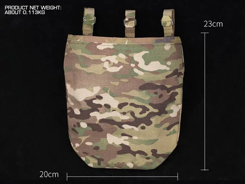 Detalle de la bolsa táctica para cargadores