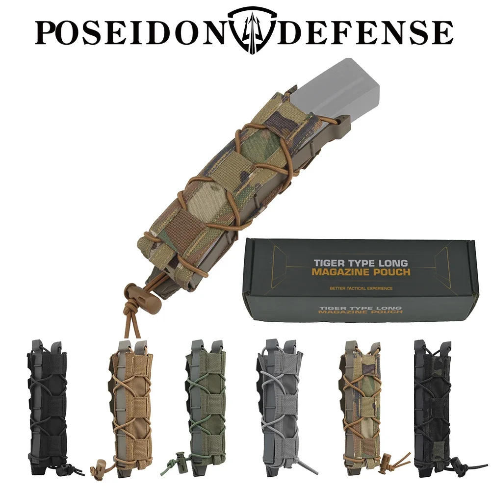 Poseidon Tige V1 - Portacargador Molle Liberación Rápida Airsoft SMG