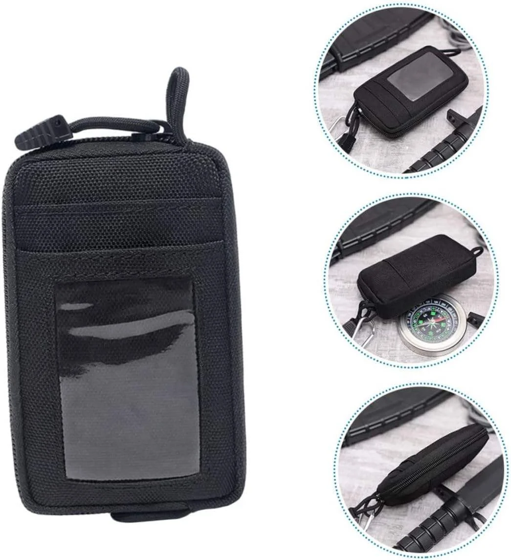 Bolsa táctica Molle ligera con cremallera para monedero - imagen 4