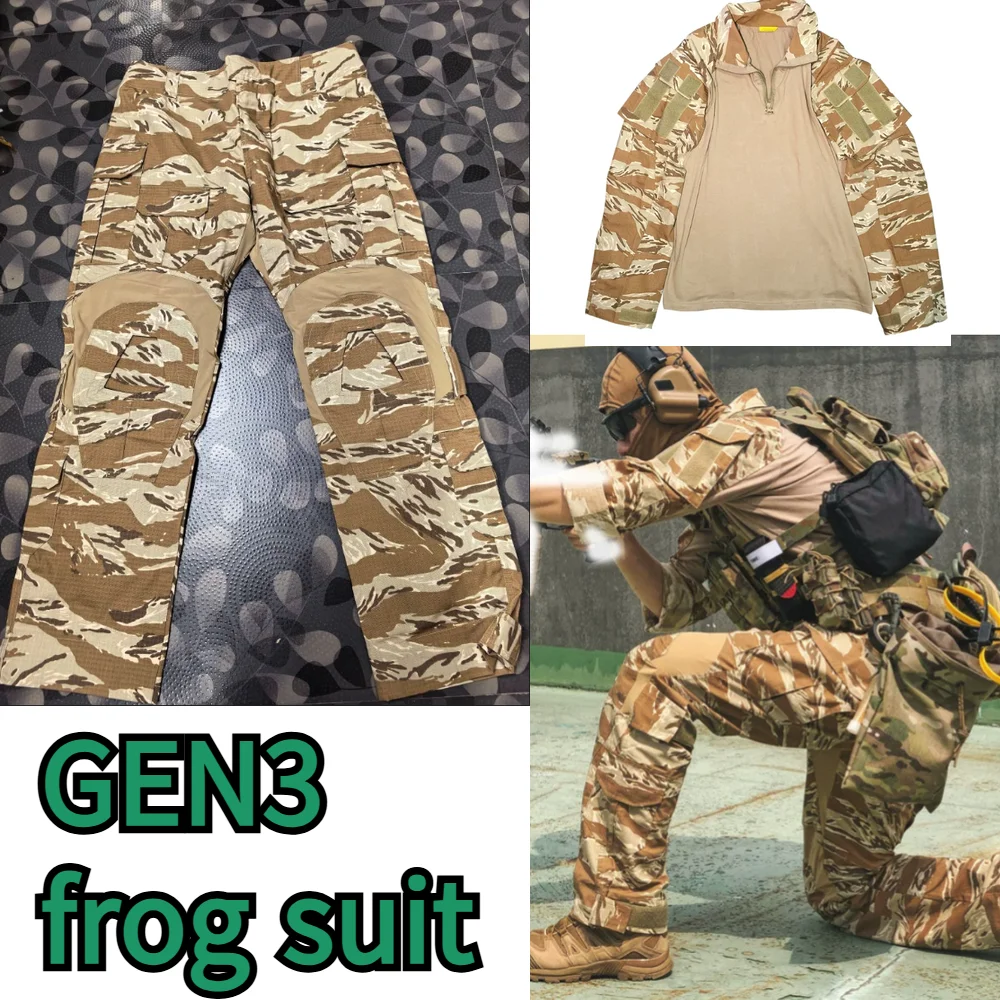 BISU3 GEN3 Uniforme táctico desierto rayas tigre ripstop - imagen 4