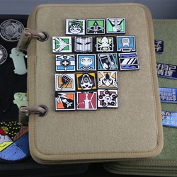 Panel organizador parches táctico – Portaparches adhesivo EDC con velcro