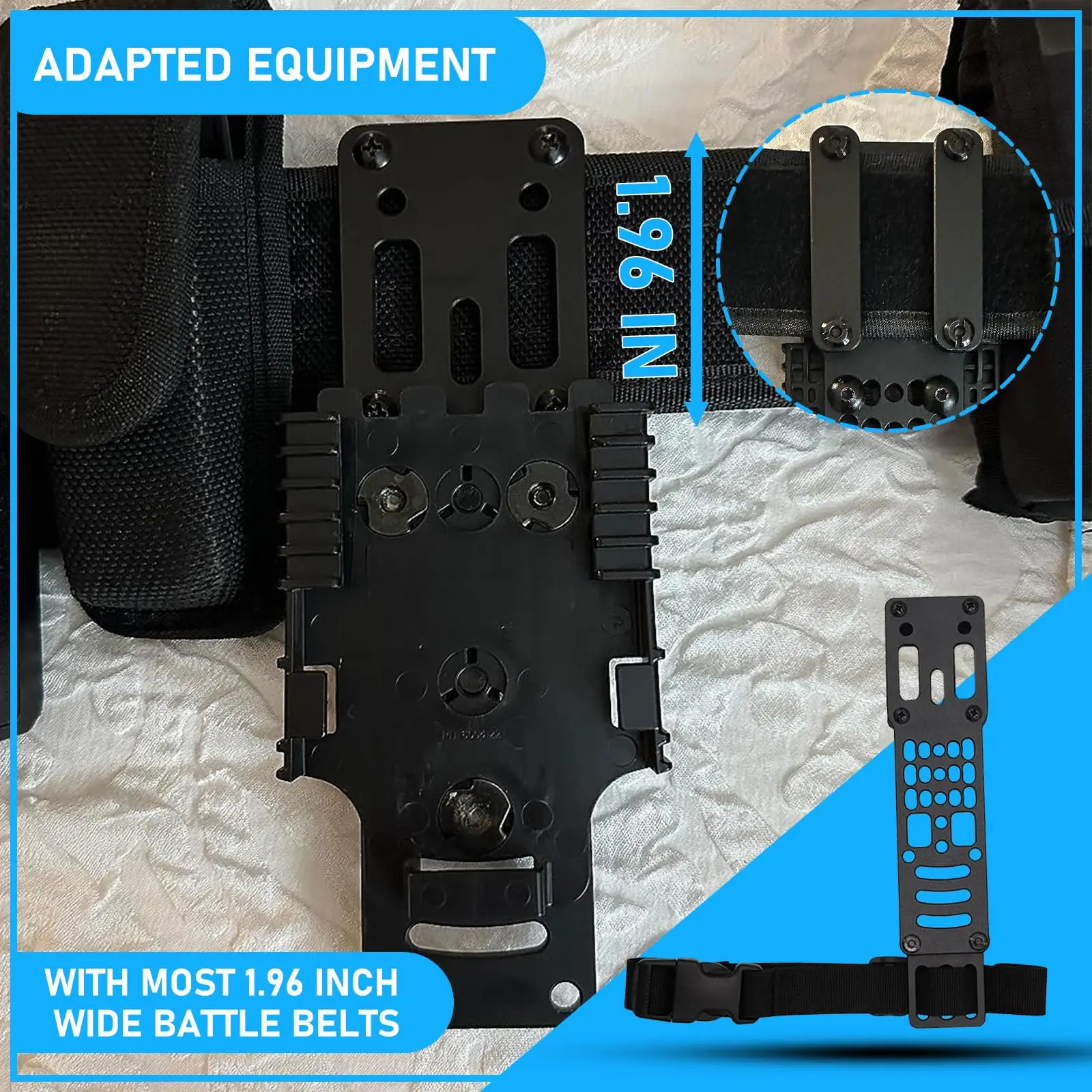 Adaptador portaholster drop-leg QLS para correa de muslo rápida - imagen 3