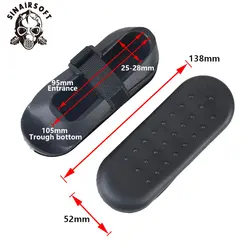 Almohadilla de retroceso táctica para réplica AK Airsoft y Paintball