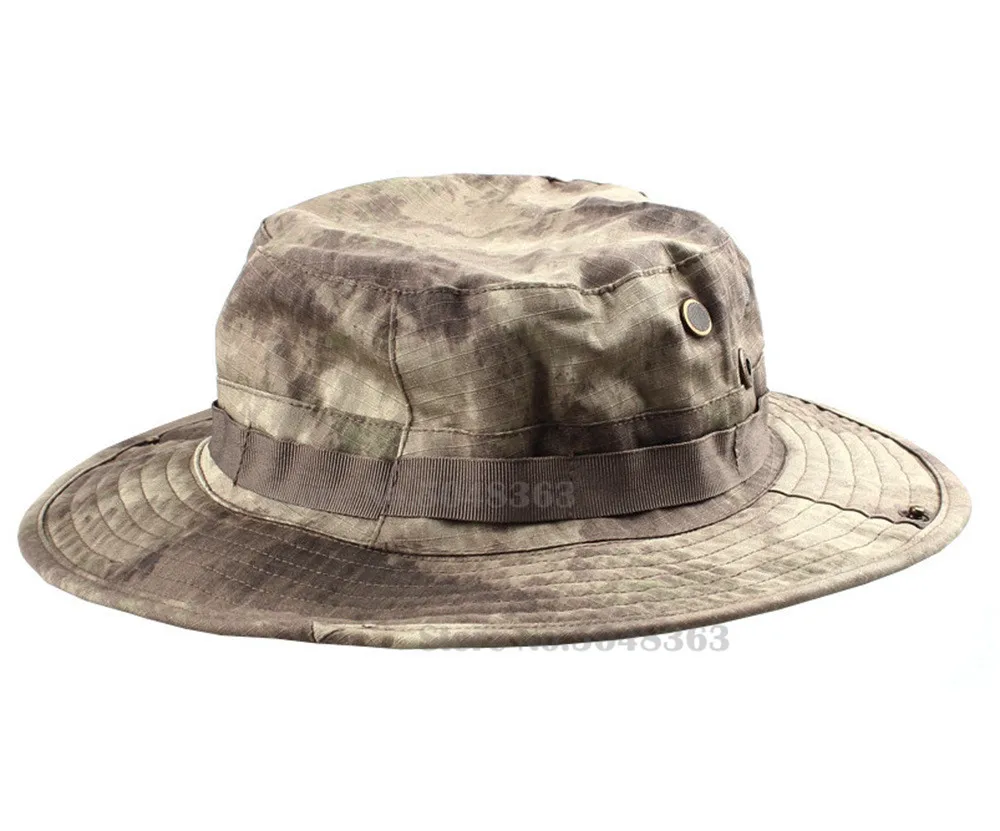 Sombrero Boonie en uso para pesca