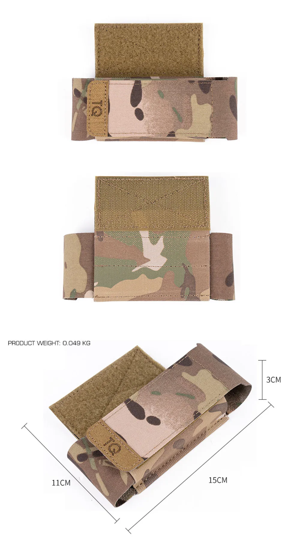 Bolsa organizadora táctica en diferentes colores