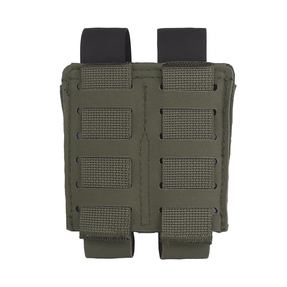 Portacargadores doble MOLLE camuflaje táctico liberación rápida - imagen 4