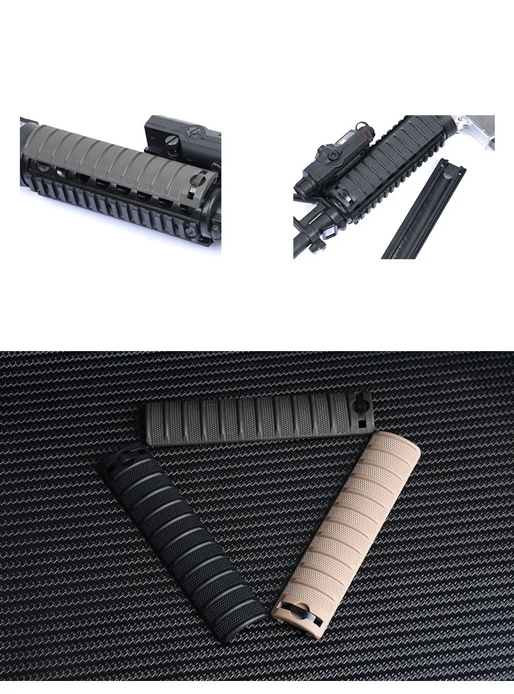 Conjunto de 4 piezas para montaje en riel