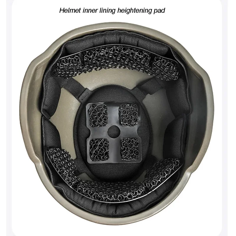 Almohadillas para casco táctico transpirables elásticas – Confort - imagen 2
