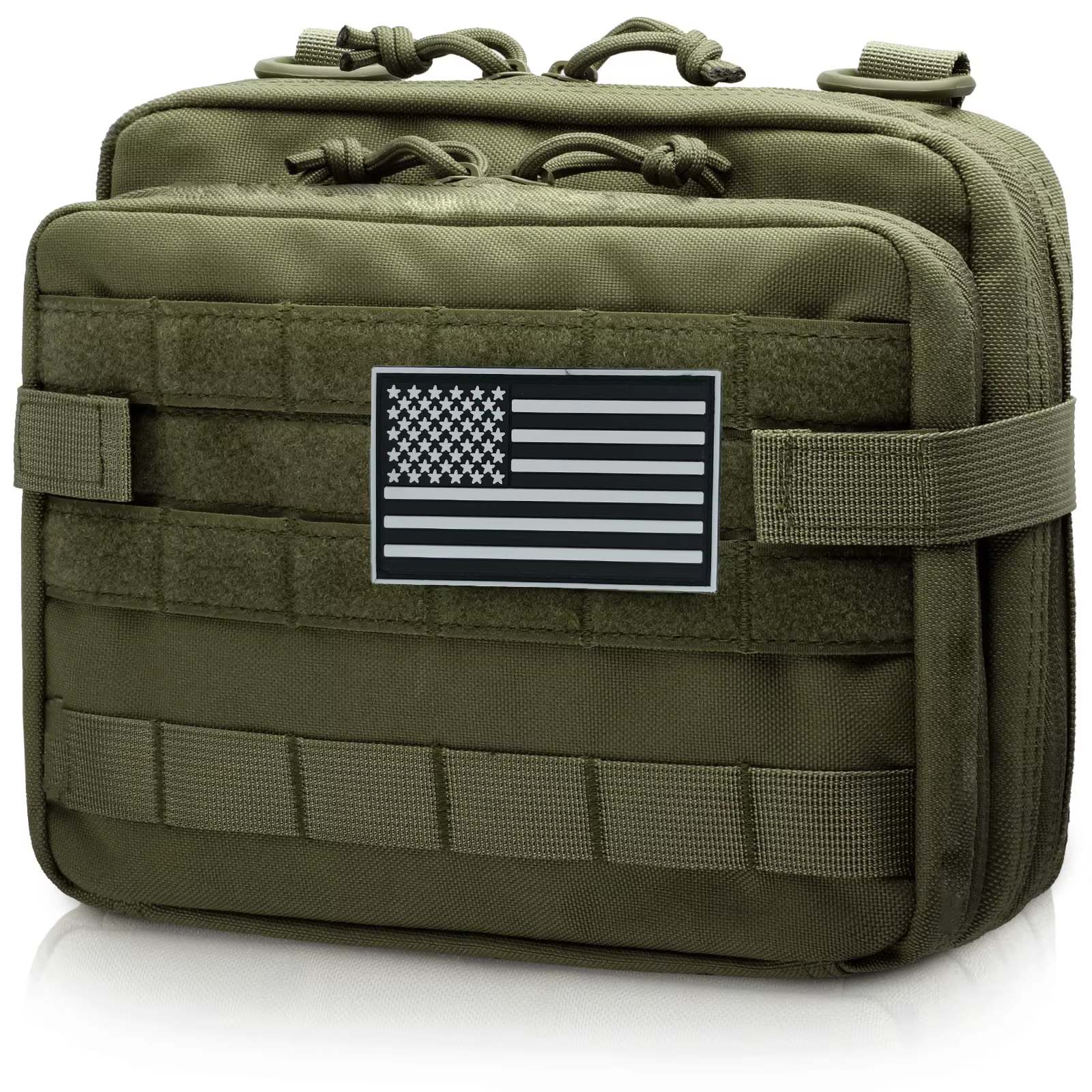 Bolsa táctica MOLLE EDC de doble capa – Gran capacidad modular - imagen 2