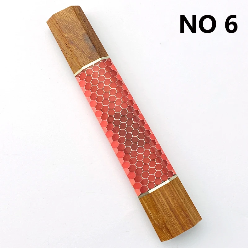 Cuchillo cocina japonés mango octogonal madera - imagen 4