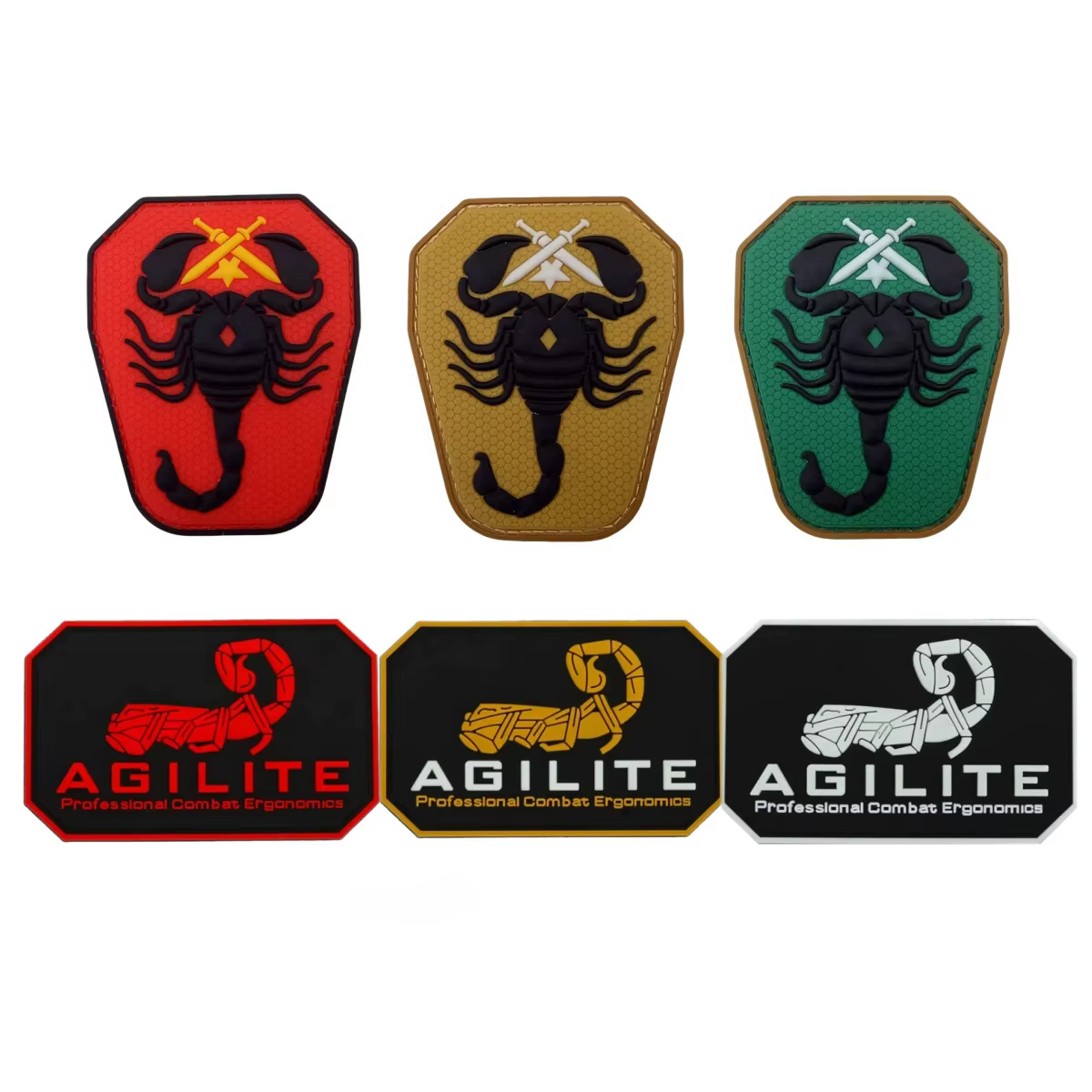 AGILITE Parche escorpión 3D luminoso con velcro - imagen 5