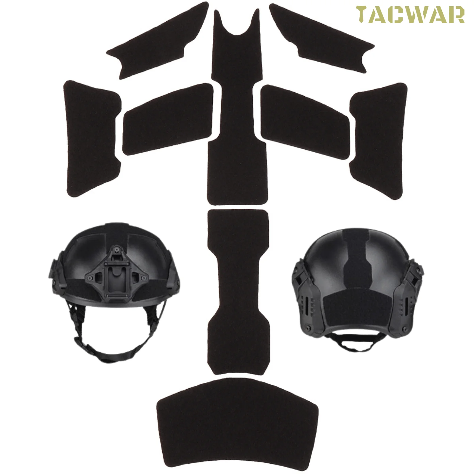 MK Velcro gancho y bucle para casco, repuesto de reparación - imagen 5