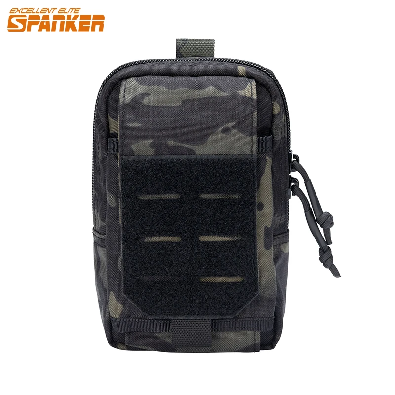 Riñonera táctica MOLLE con compartimento para teléfono – EDC militar