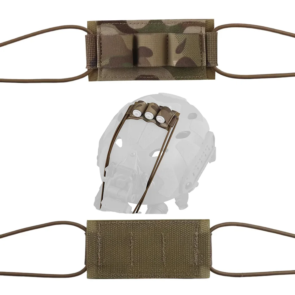 Cinta elástica táctica de nailon para batería de casco MOLLE - imagen 2