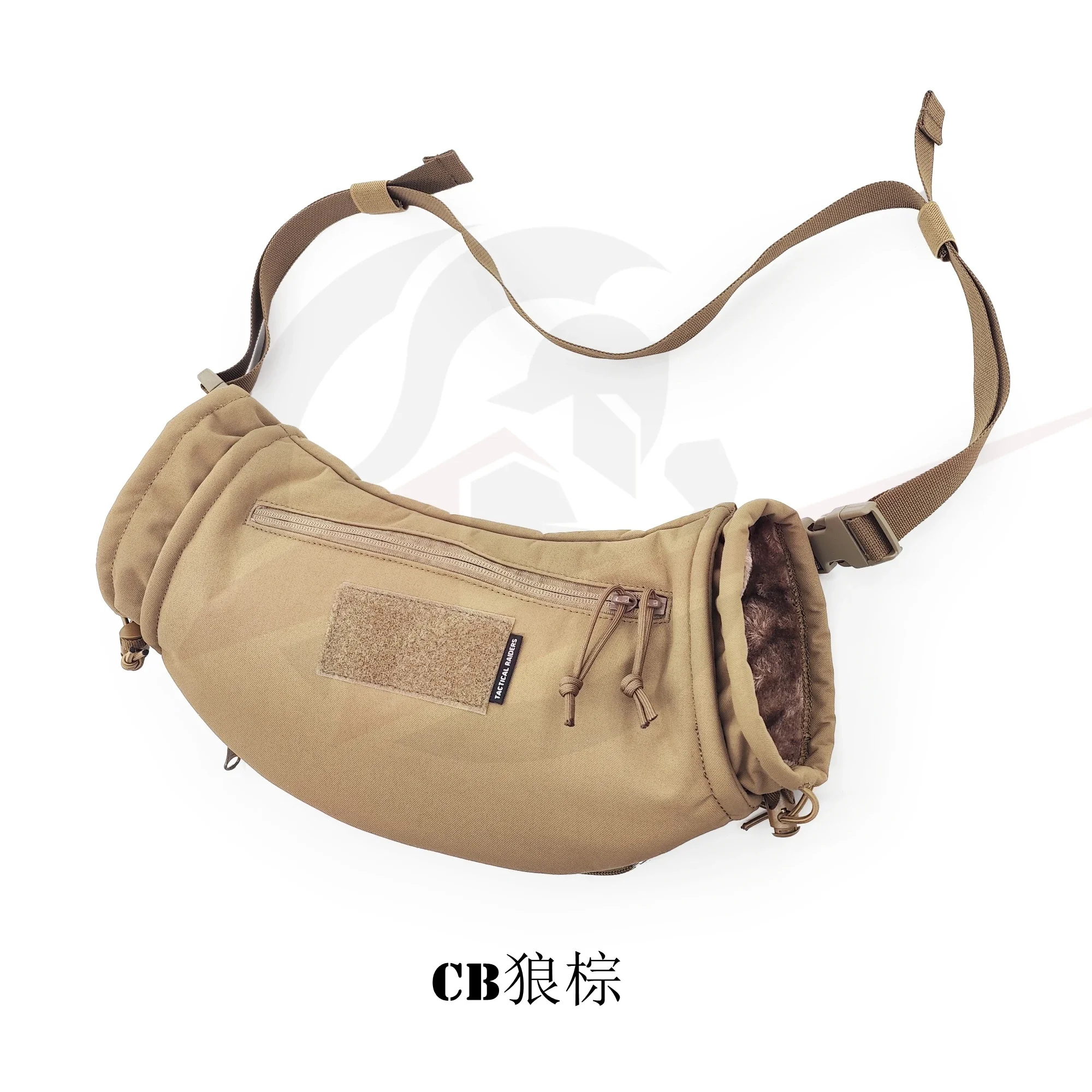 Bolsa táctica camuflaje verde calentamanos desmontable - imagen 3