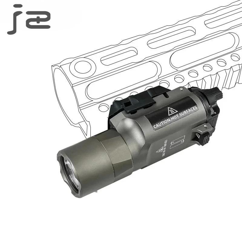 SureFire X300 linterna táctica LED blanca estroboscópica y Picatinny - imagen 2