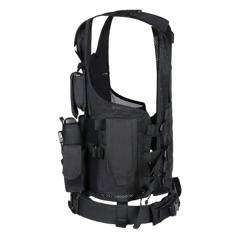 Chaleco antibalas táctico MOLLE para combate y caza outdoor - imagen 2